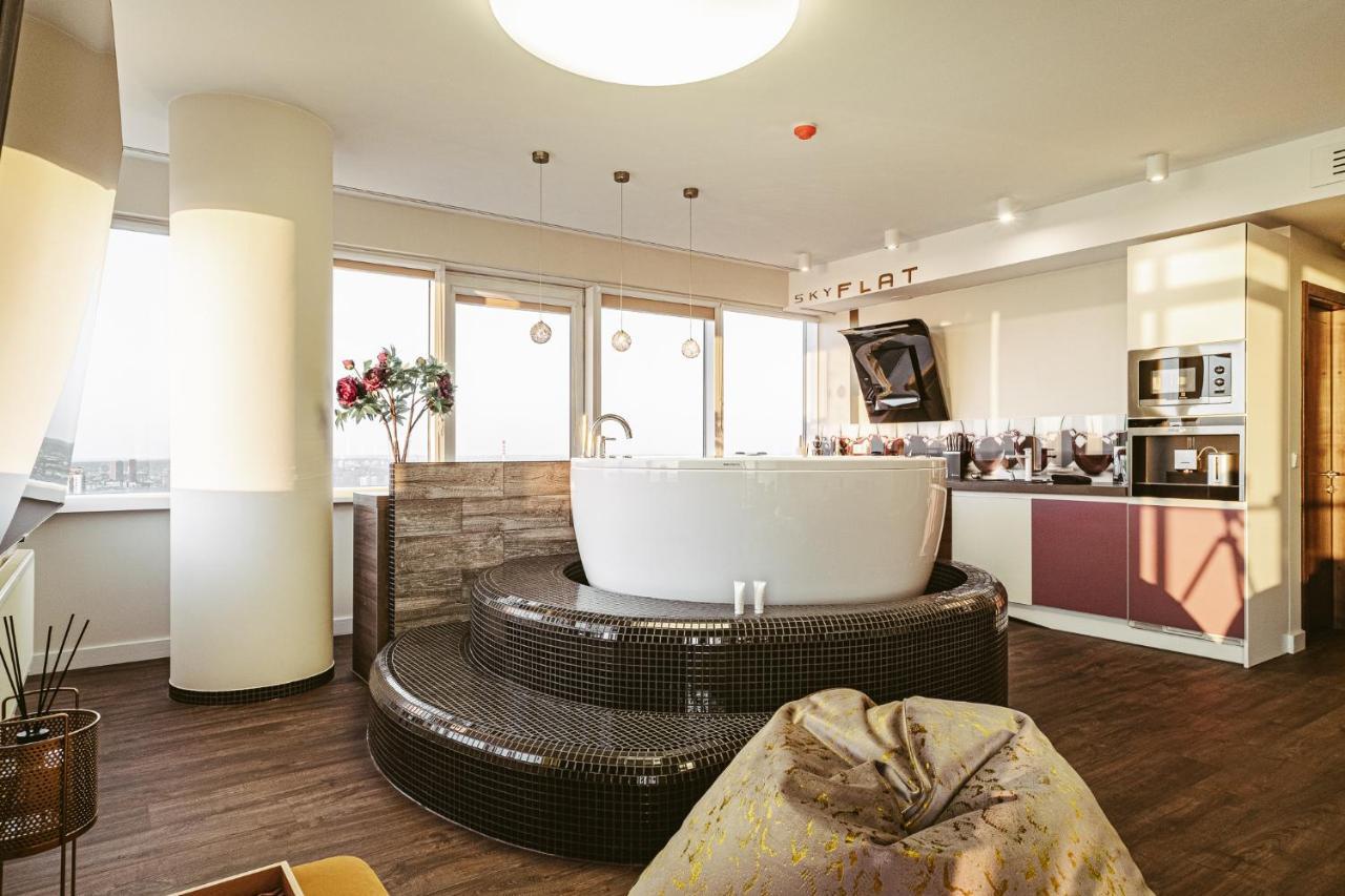 Sky Flat Jacuzzi 27 Floor Διαμέρισμα Κλαϊπέντα Εξωτερικό φωτογραφία